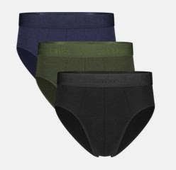 BAMBOO BASICS - Slip James 3p NoirBluekaki