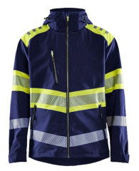 BLAKLADER - Softshell H-vis 4494 Noirjaune